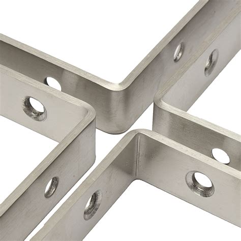 1 pair aluminum brackets